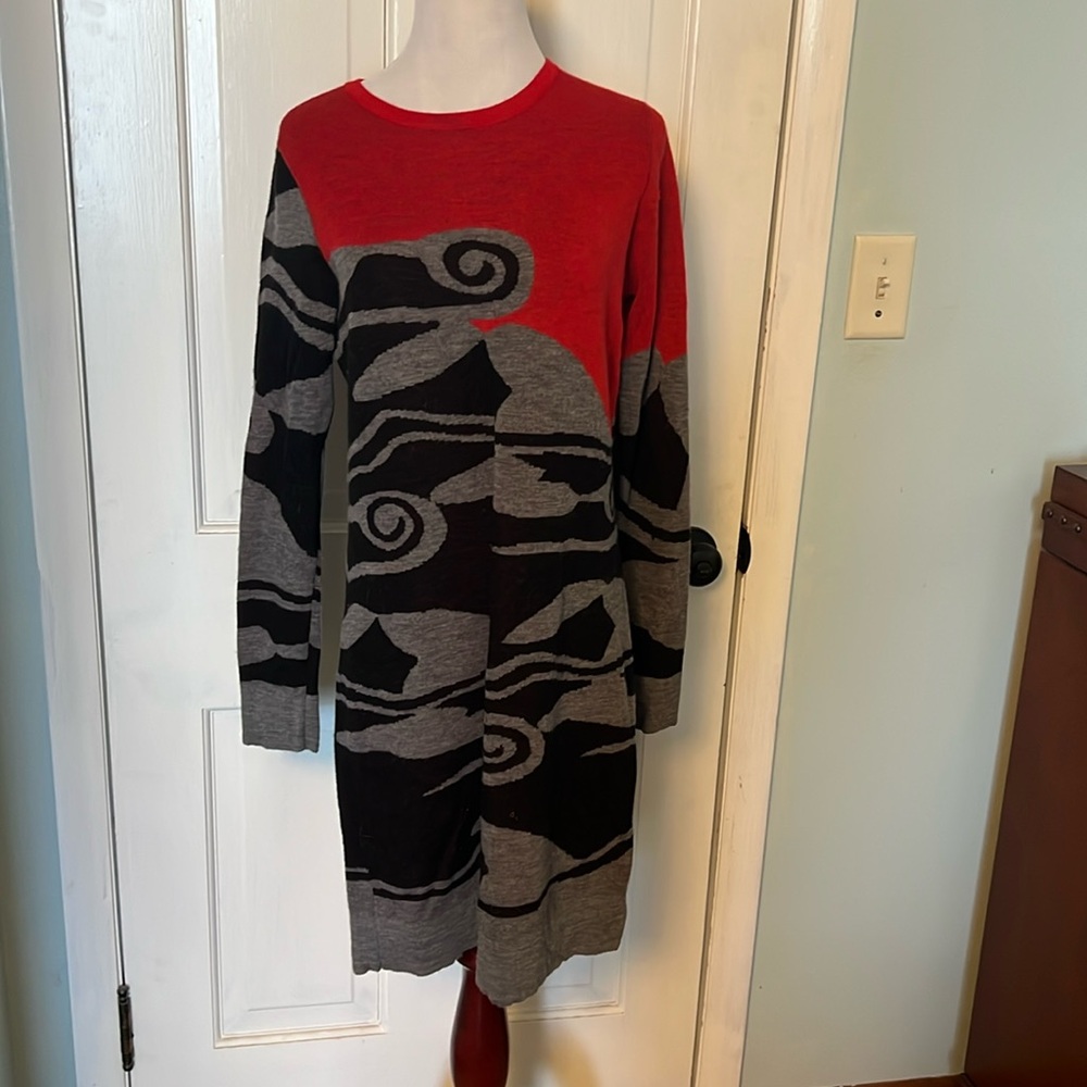 Diane von furstenberg wool sweater dress
